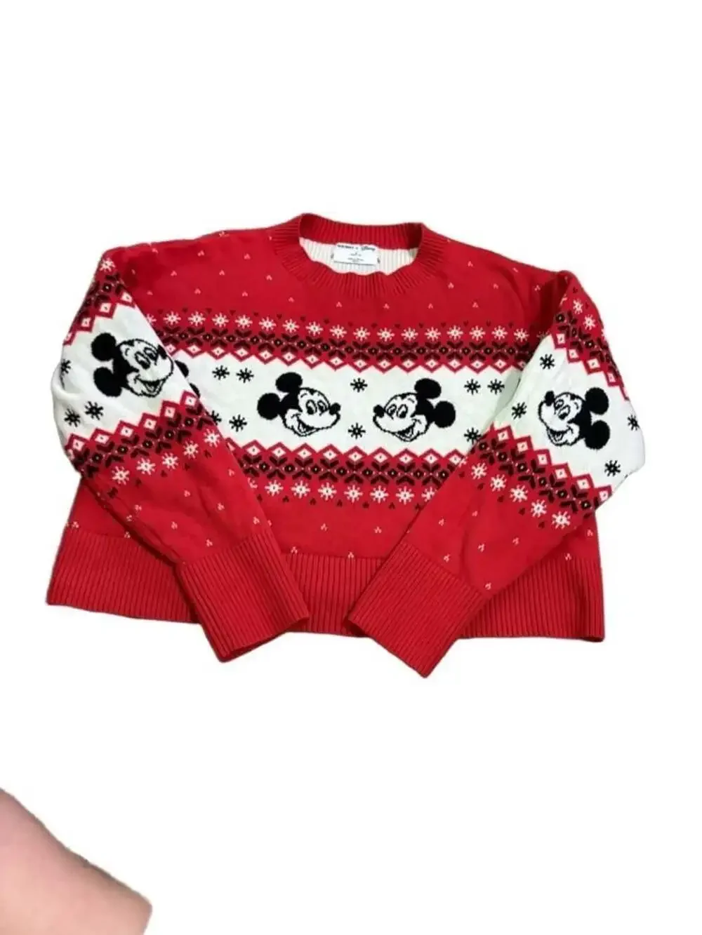Old Navy x Disney Mickey Mouse Christmas Sweater